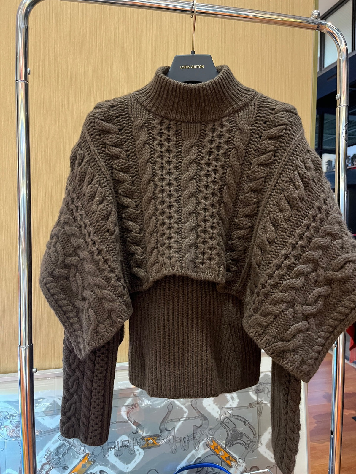 Hermès - Other - Cashmere - Brown - (36)