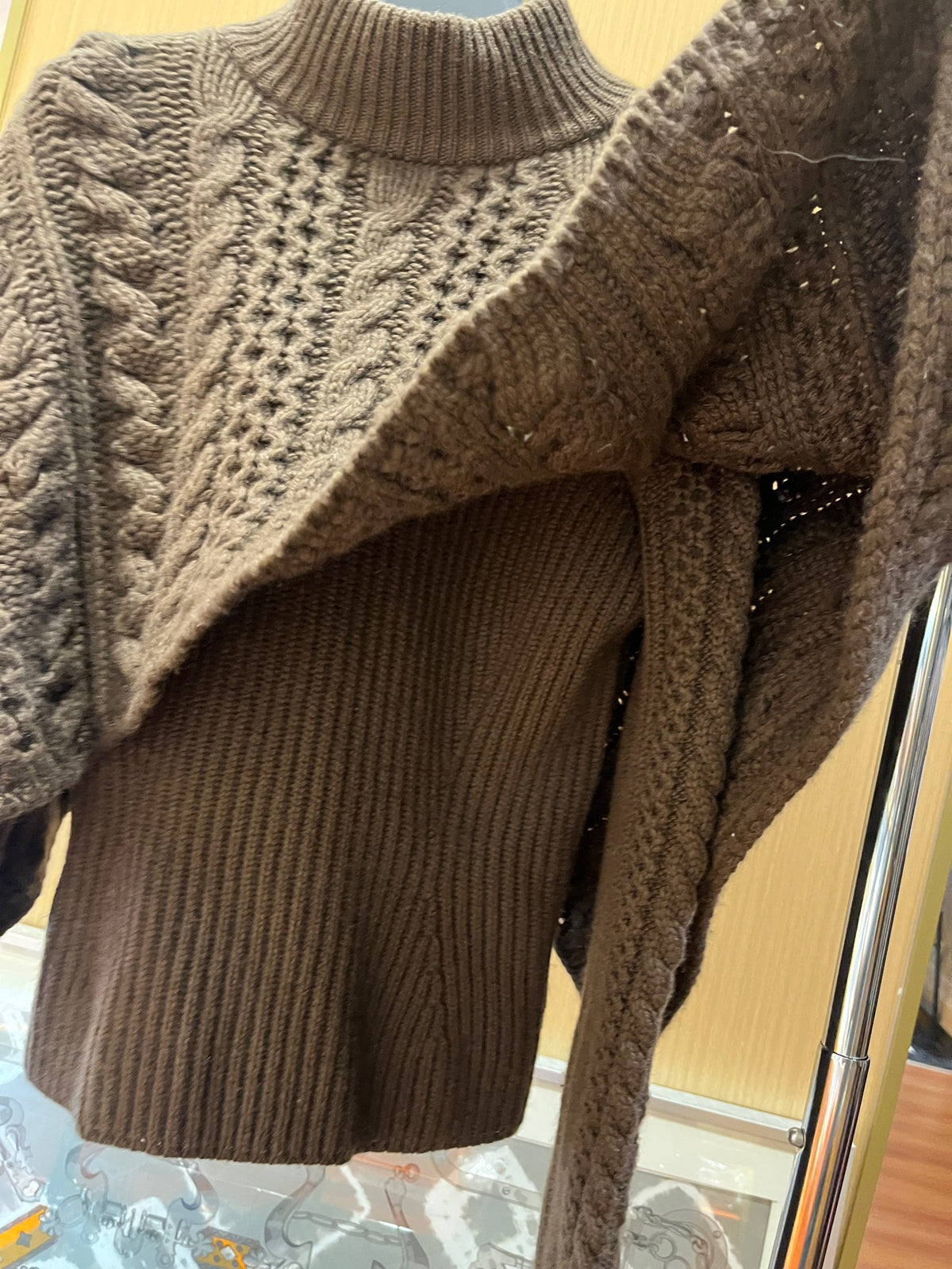 Hermès - Other - Cashmere - Brown - (36)