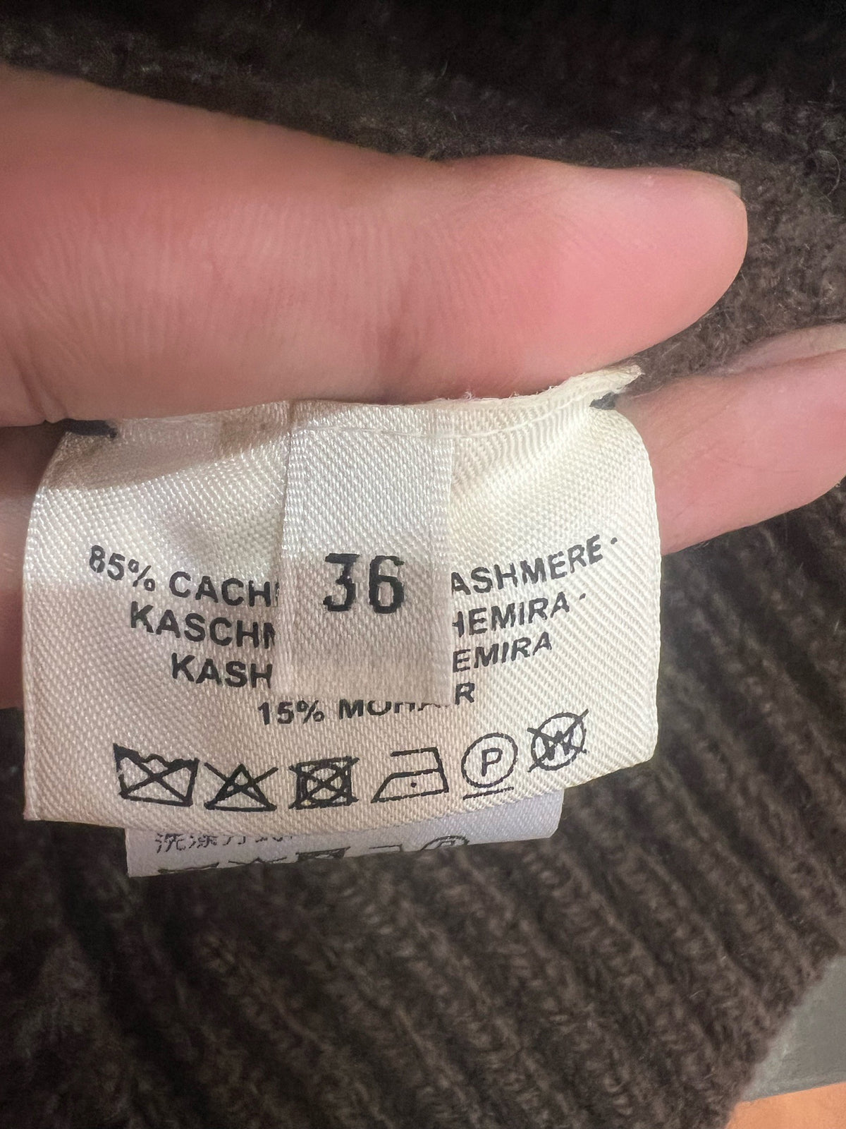 Hermès - Other - Cashmere - Brown - (36)