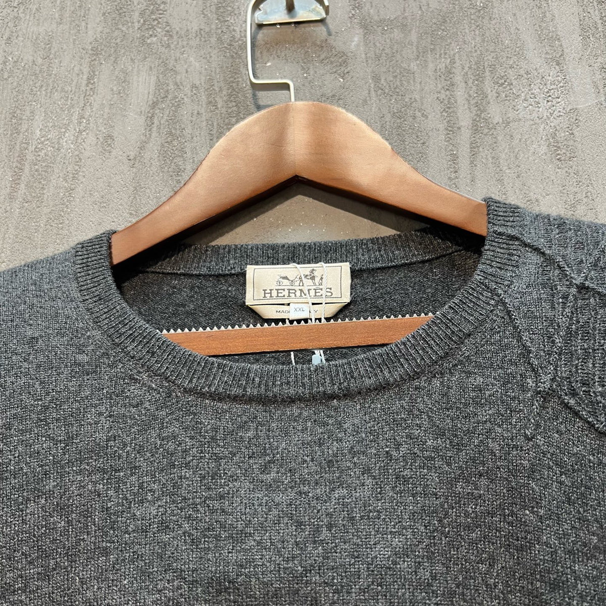 Hermès - Other - Cashmere - Grey - (XXL)