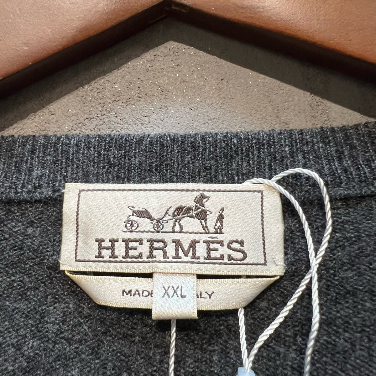 Hermès - Other - Cashmere - Grey - (XXL)