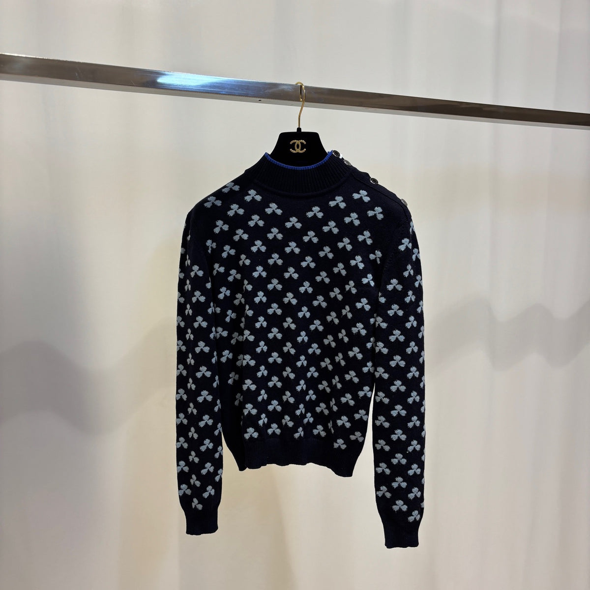Hermès - Other - Cashmere - Navy - (38)