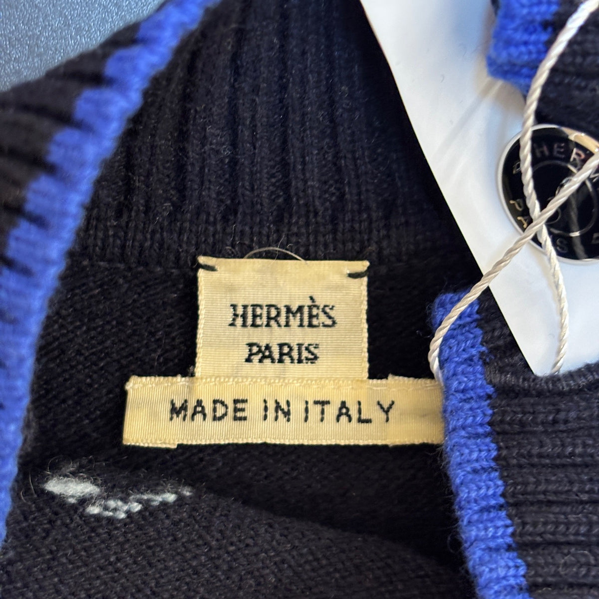 Hermès - Other - Cashmere - Navy - (38)
