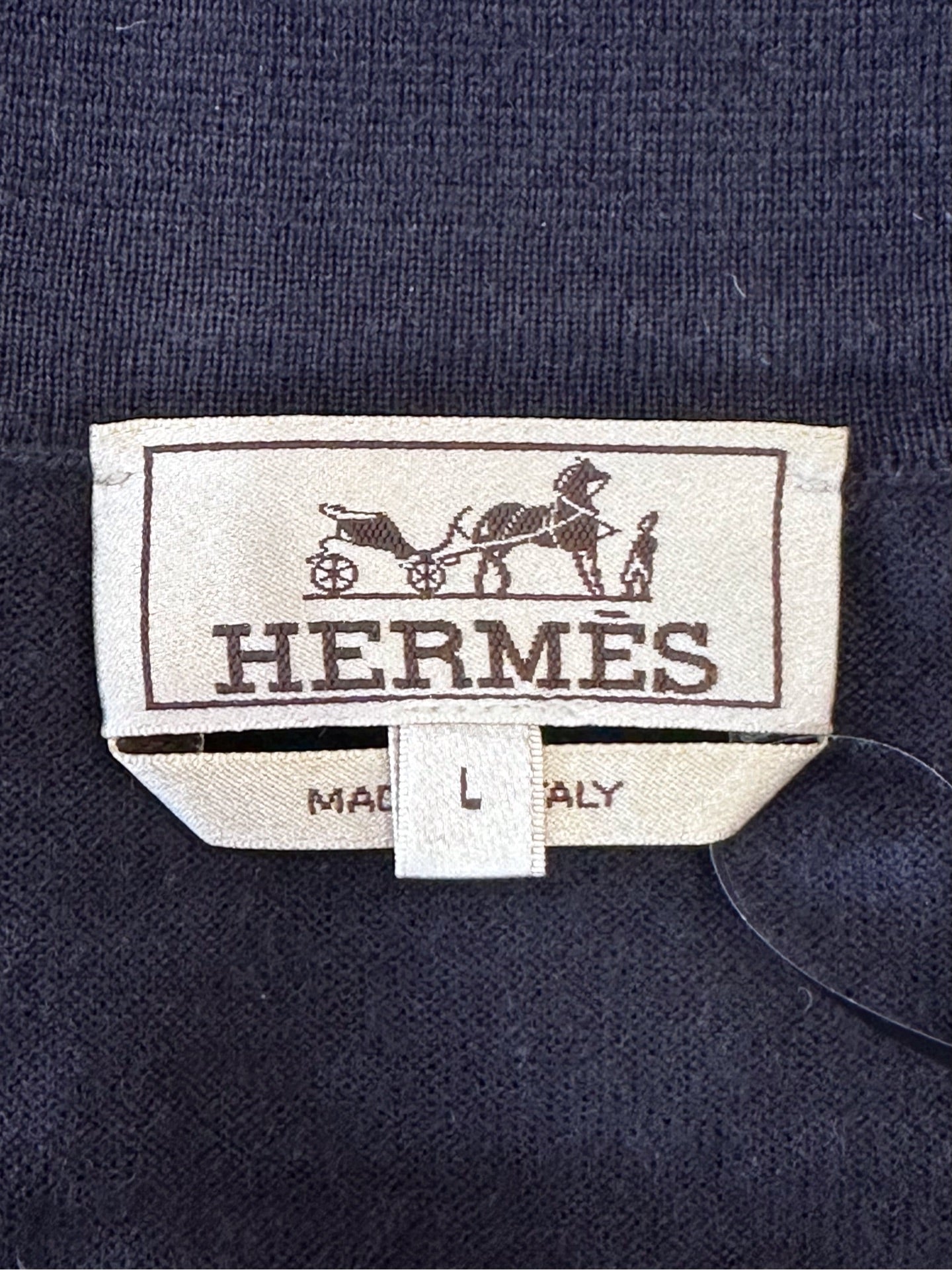 Hermès - Other - Cashmere - Navy - (L)