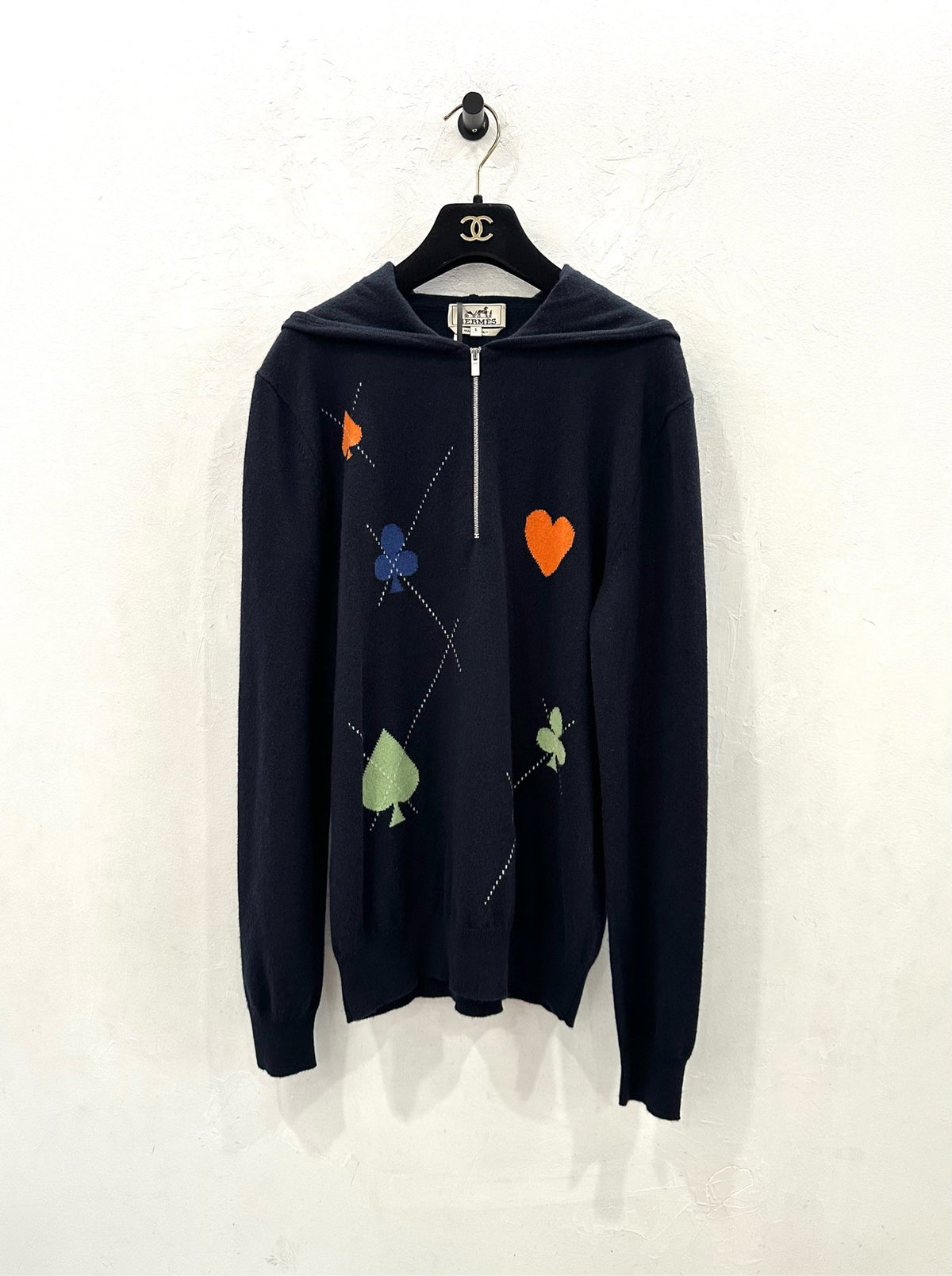 Hermès - Other - Cashmere - Navy - (S)
