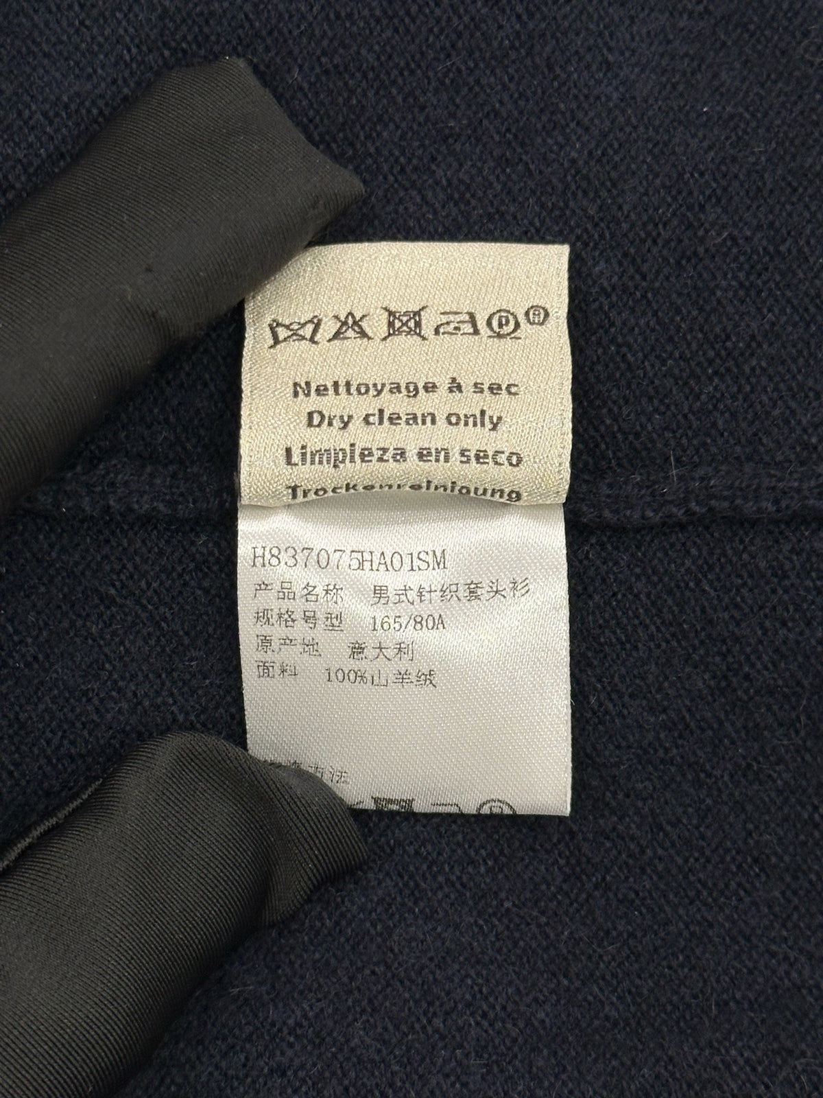 Hermès - Other - Cashmere - Navy - (S)