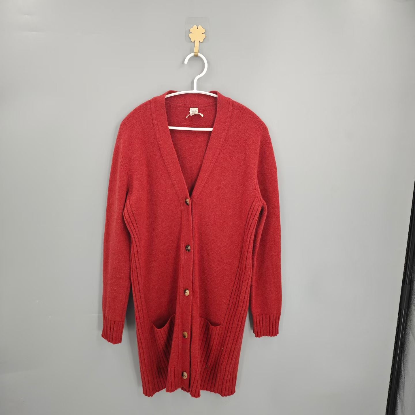 Hermès - Other - Cashmere - Red - (34)