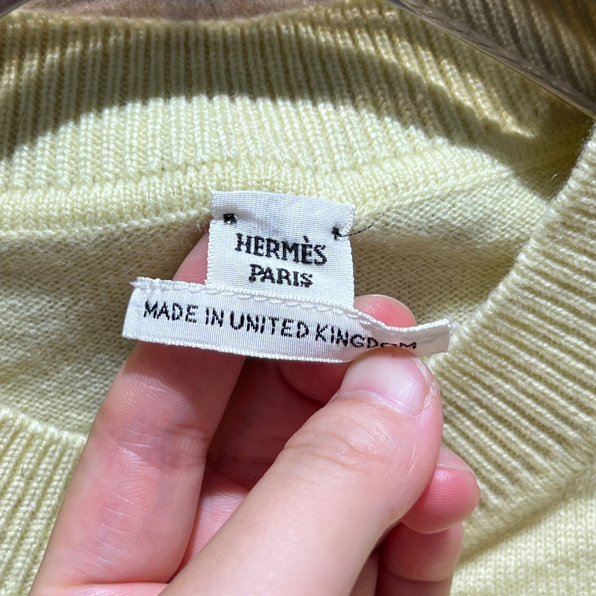 Hermès - Other - Cashmere - Yellow - (36)