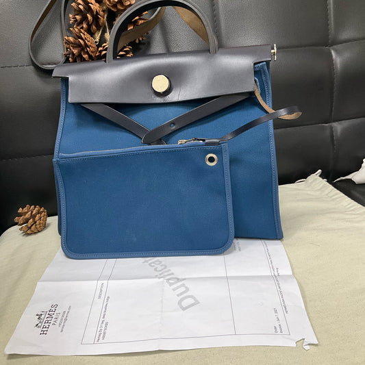 Hermes - Other - Cloth - Blue - (medium)