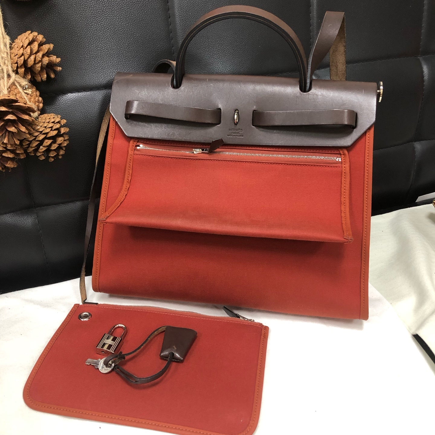 Hermes - Other - Cloth - Orange - (medium)