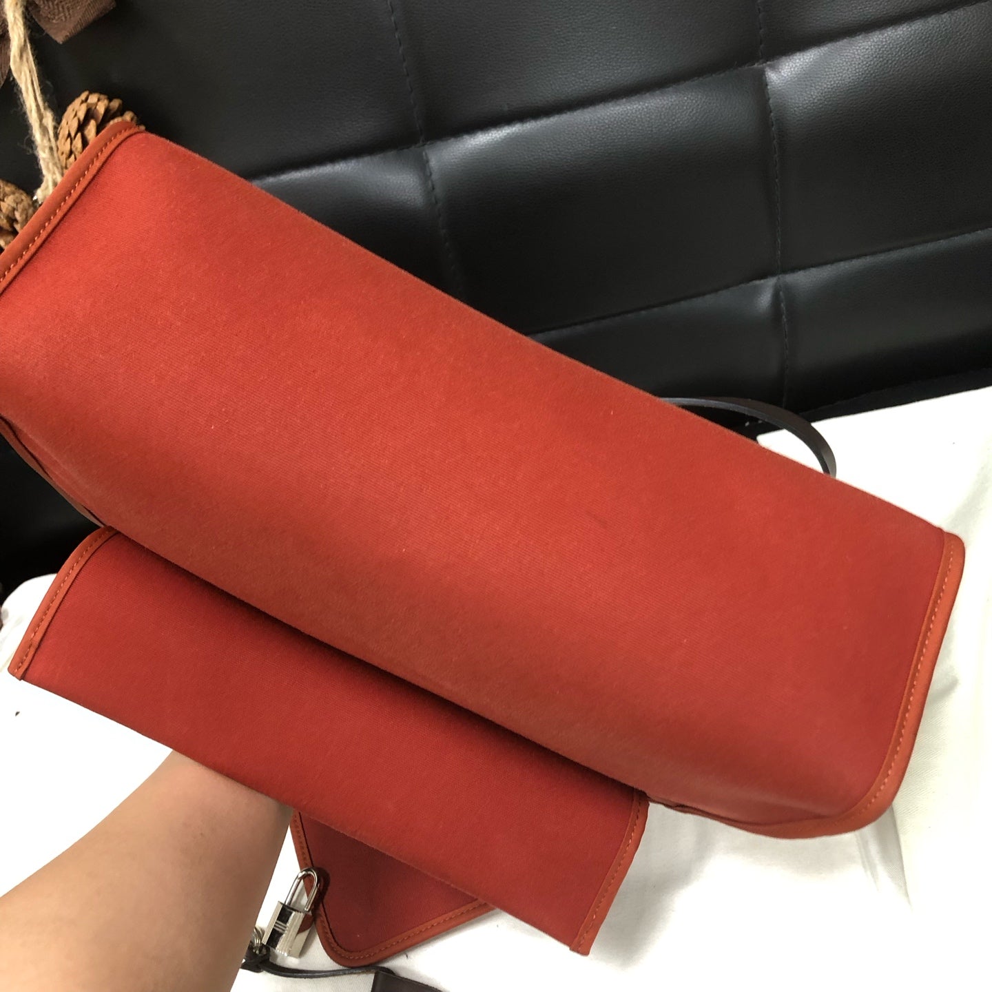 Hermes - Other - Cloth - Orange - (medium)