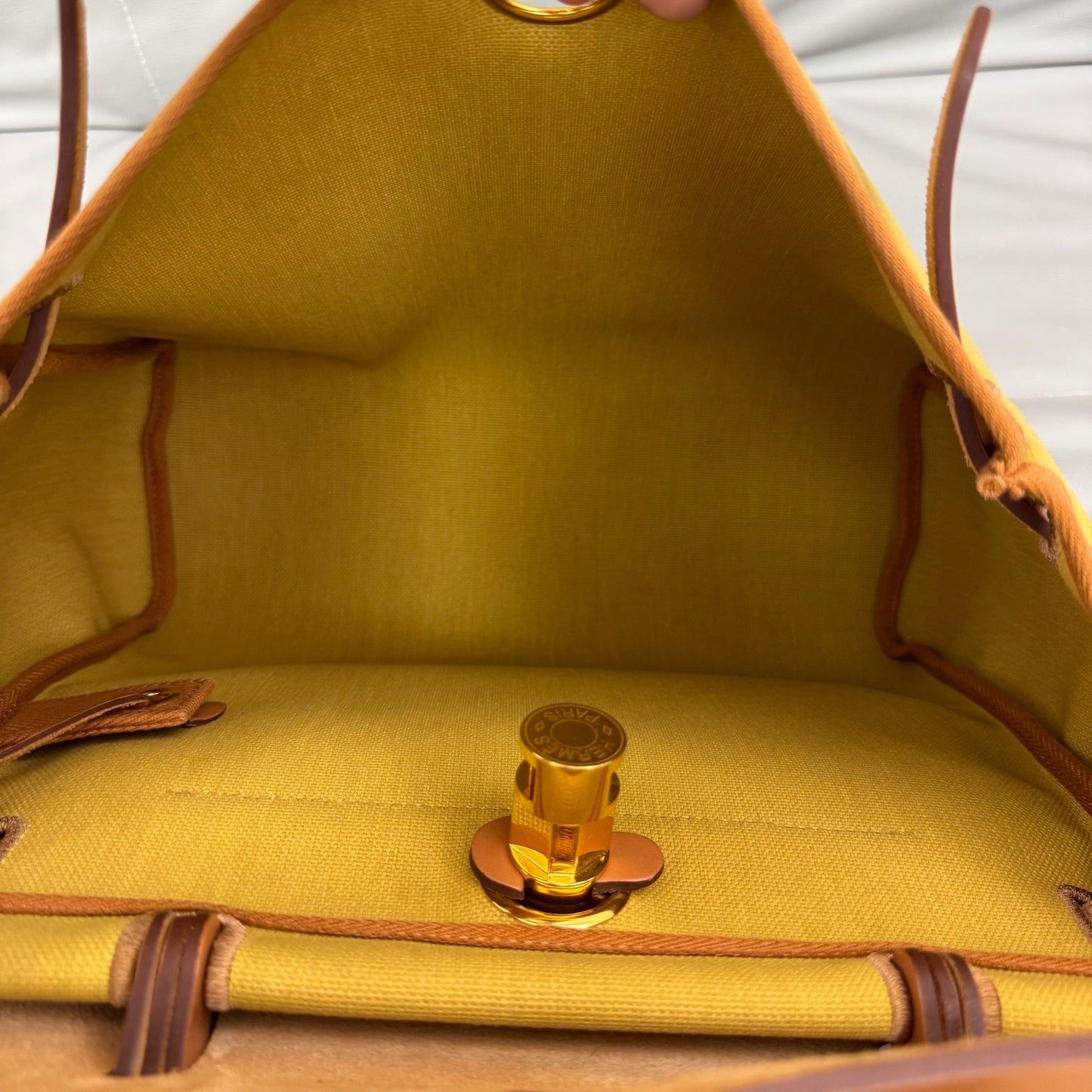 Hermes - Other - Cloth - Yellow - (medium)