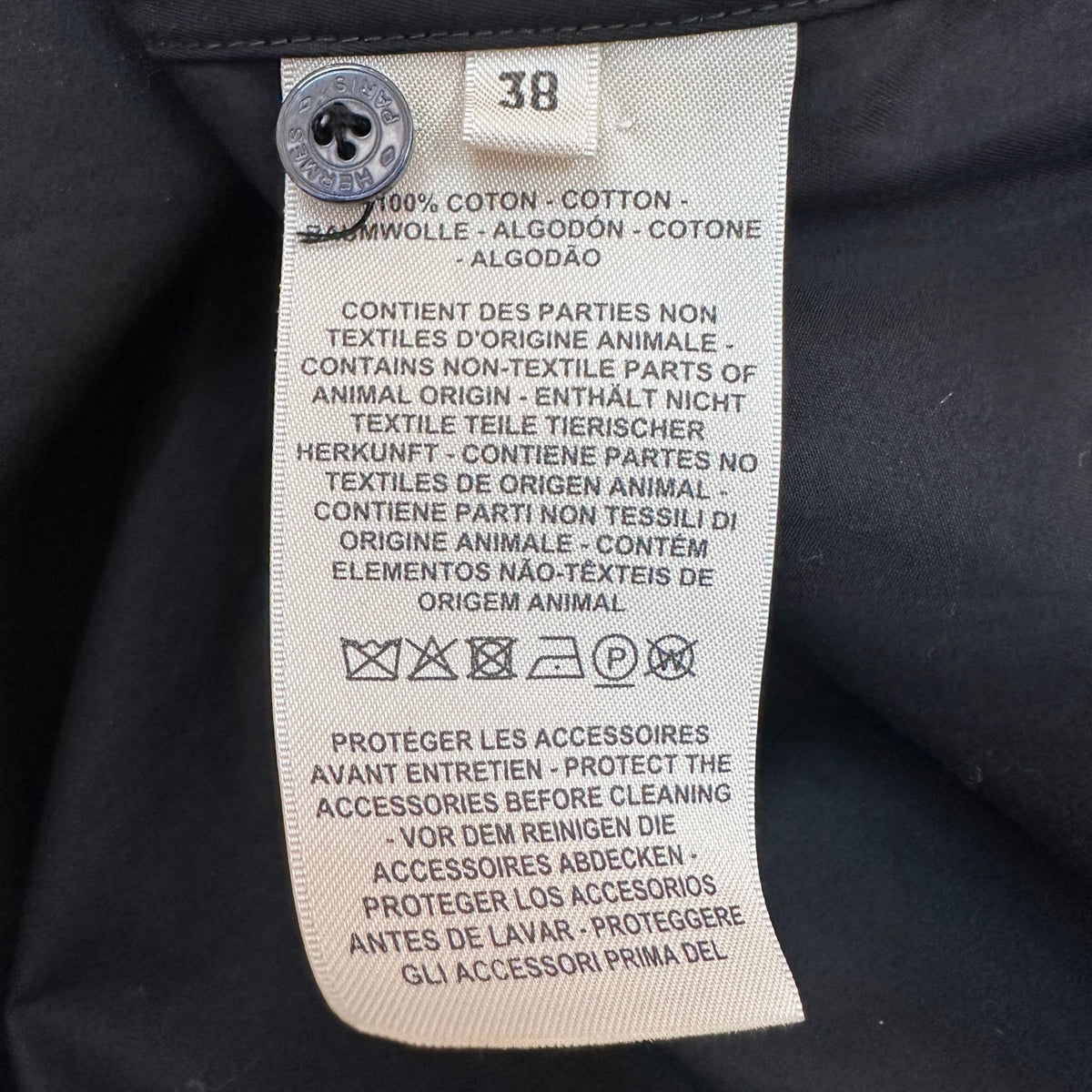 Hermès - Other - Cotton - Black - (38)
