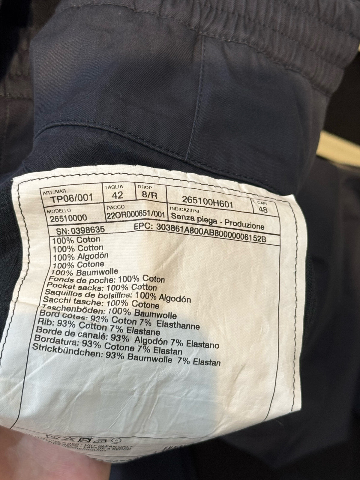 Hermès - Other - Cotton - Black - (42)