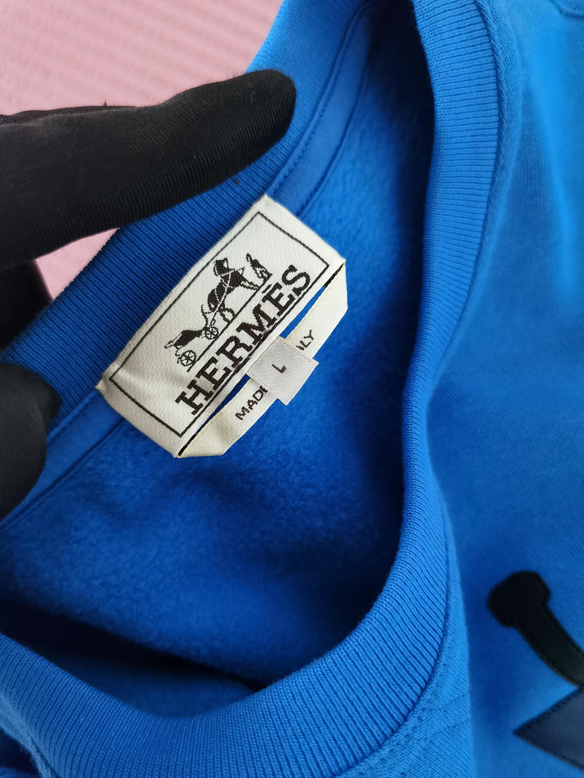 Hermès - Other - Cotton - Blue - (L)