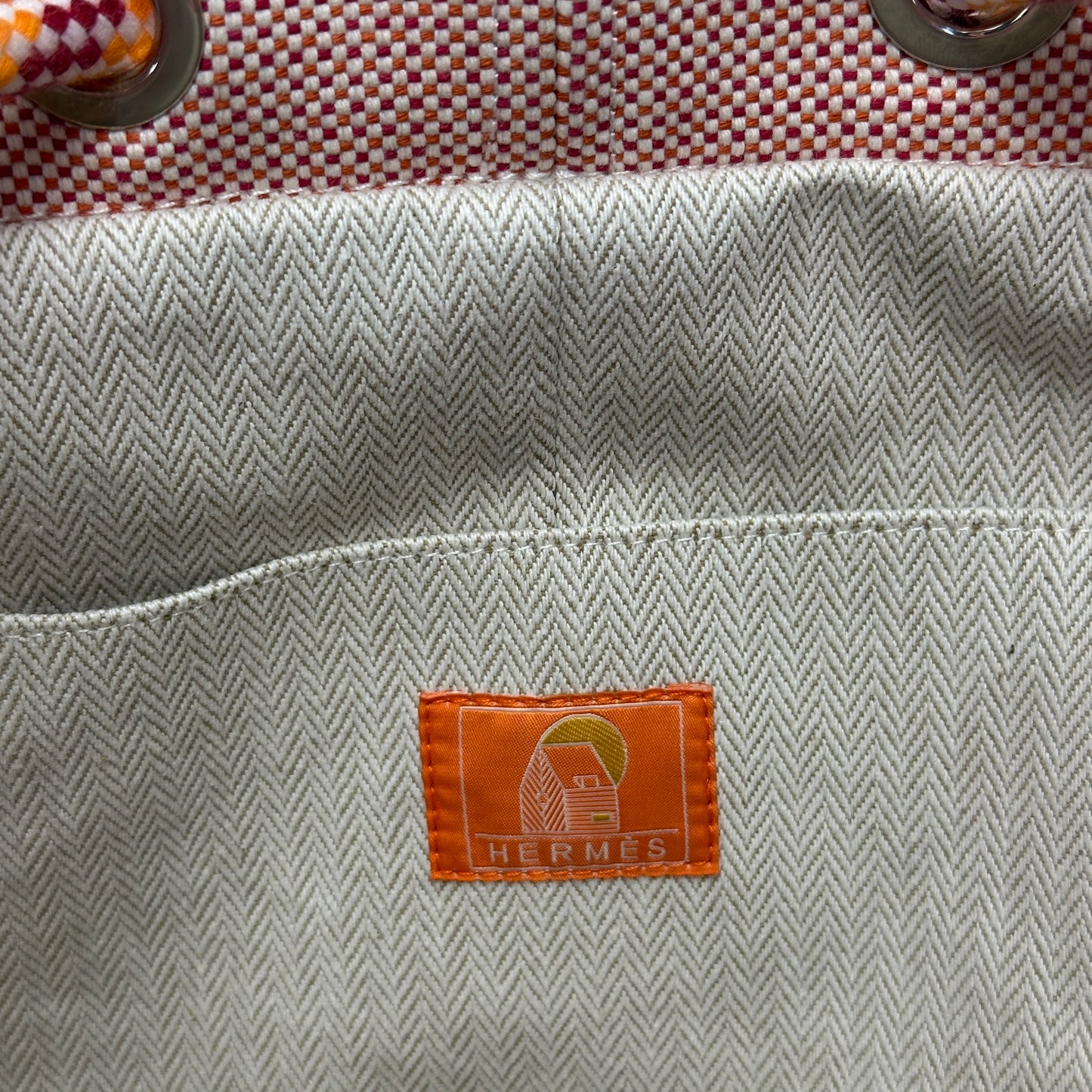Hermès - Other - Cotton canvas - Red - (Medium)