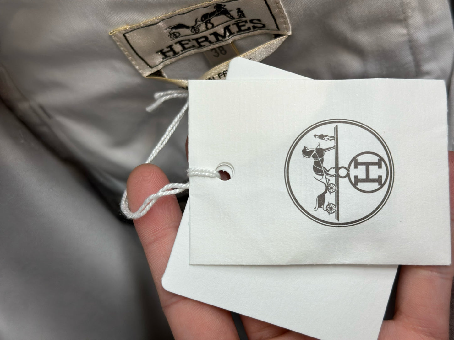 Hermès - Other - Cotton - Grey - (38)