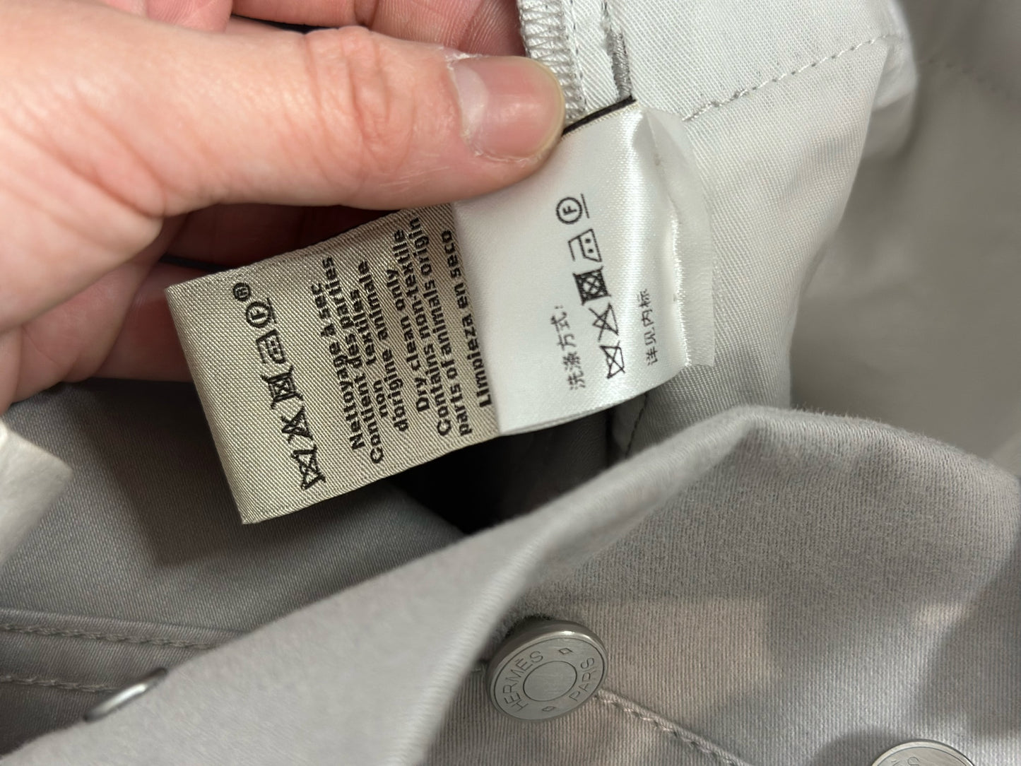 Hermès - Other - Cotton - Grey - (38)