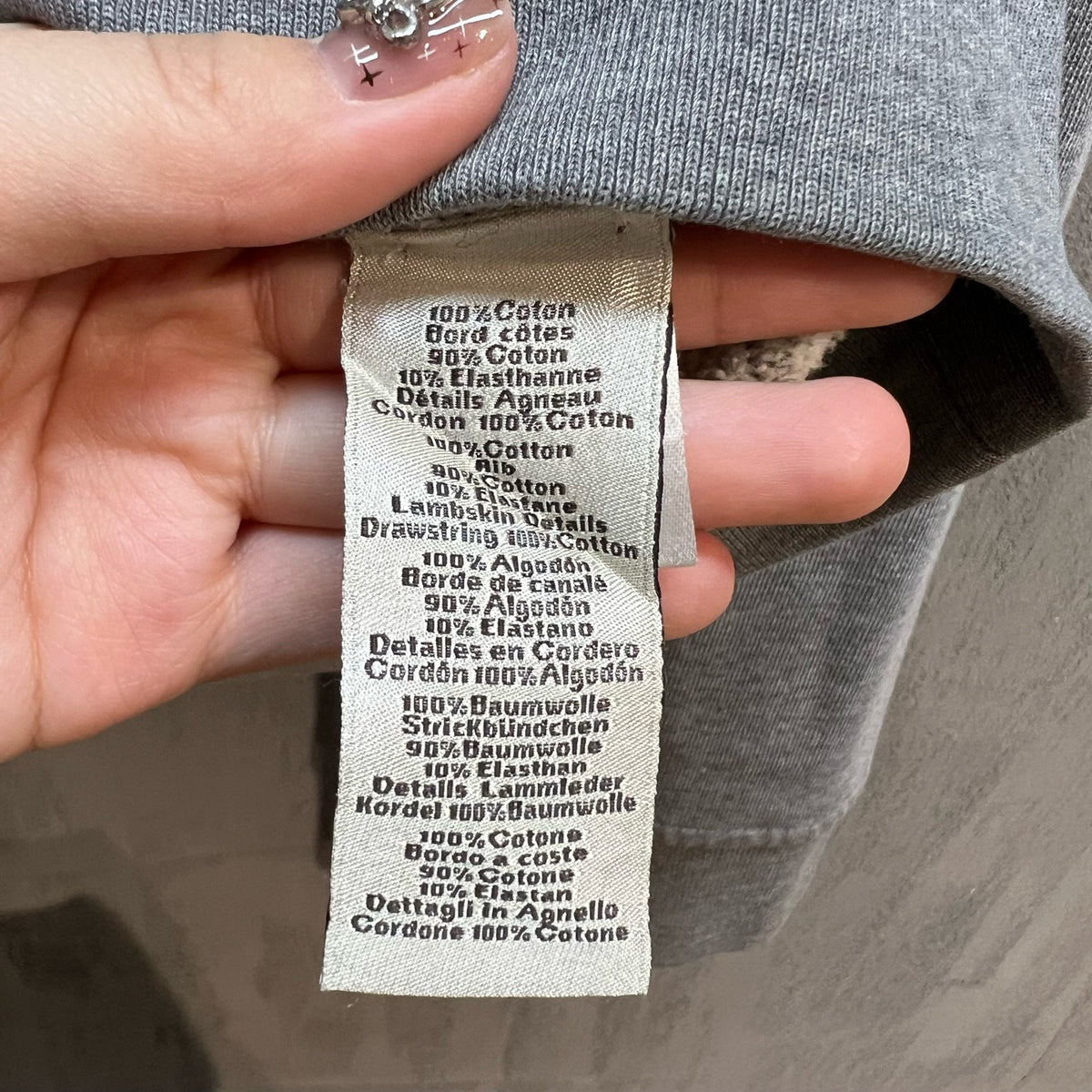 Hermès - Other - Cotton - Grey - (M)