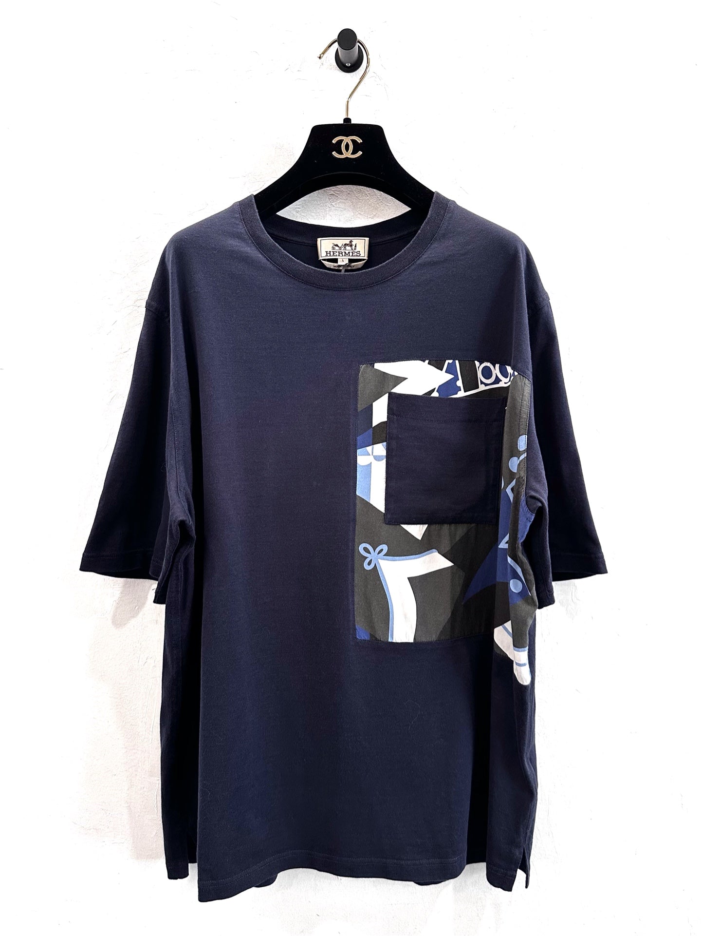 Hermès - Other - Cotton - Navy - (L)