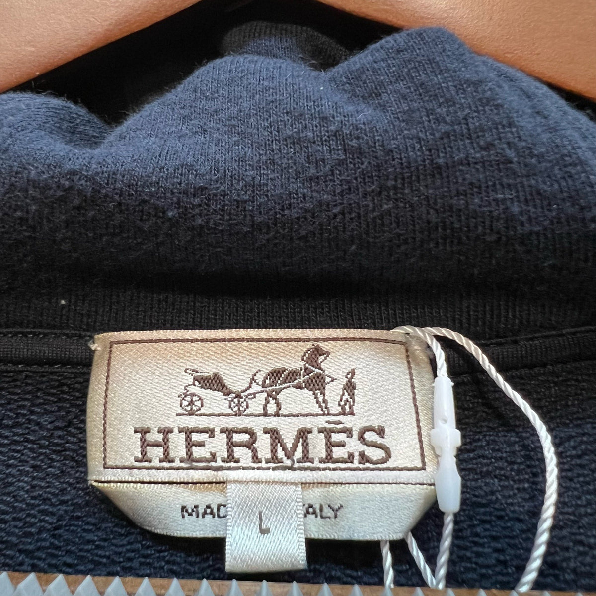 Hermès - Other - Cotton - Navy - (L)