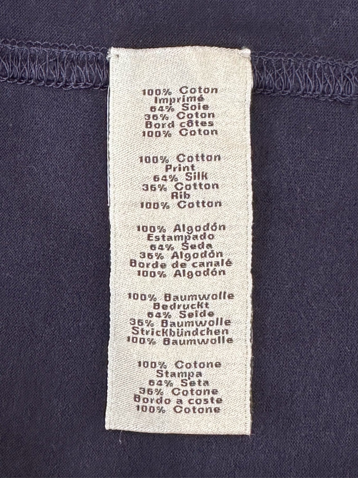Hermès - Other - Cotton - Navy - (L)