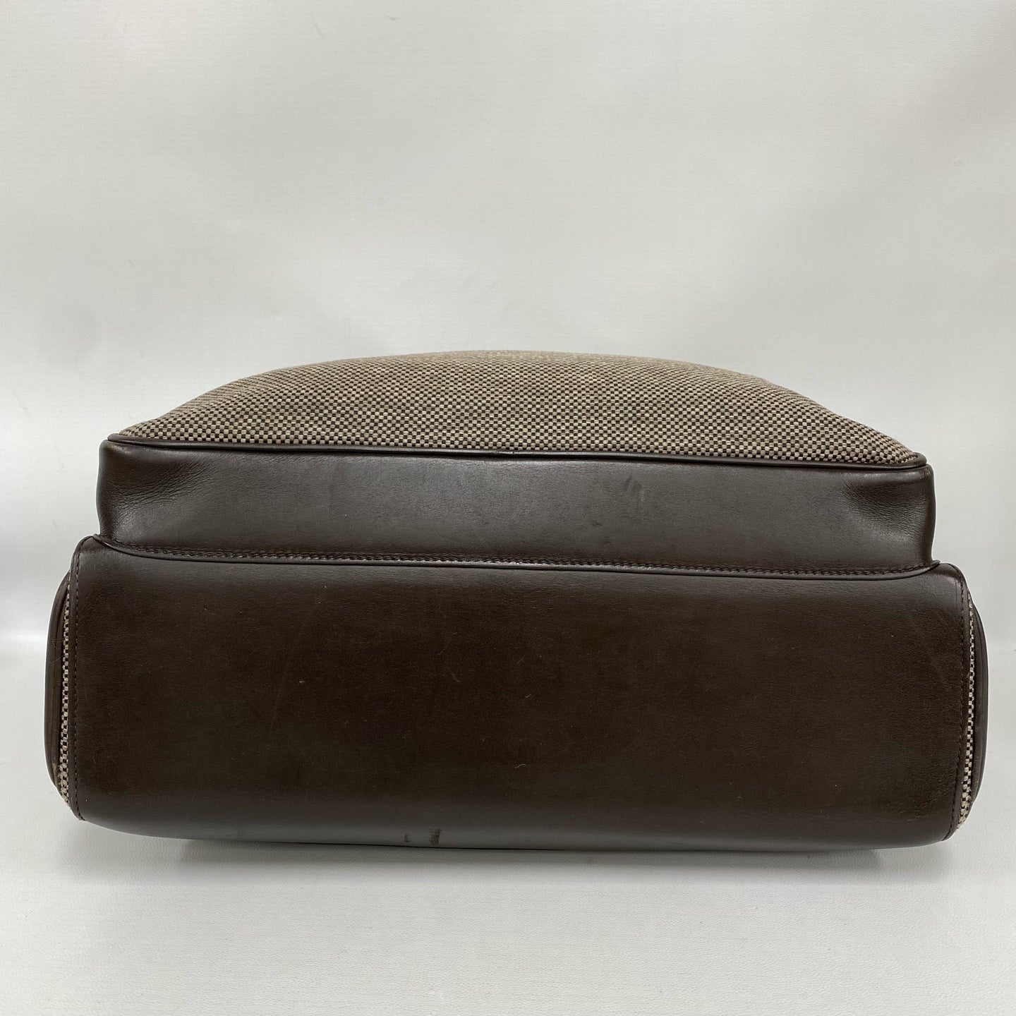 Hermès - Other - Cowhide leather and woven canvas - Brown