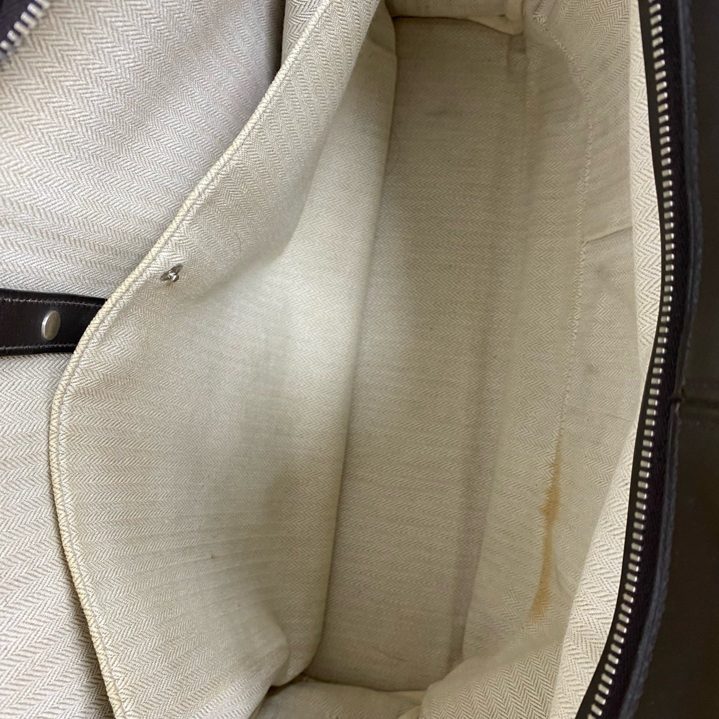 Hermès - Other - Cowhide leather and woven canvas - Brown
