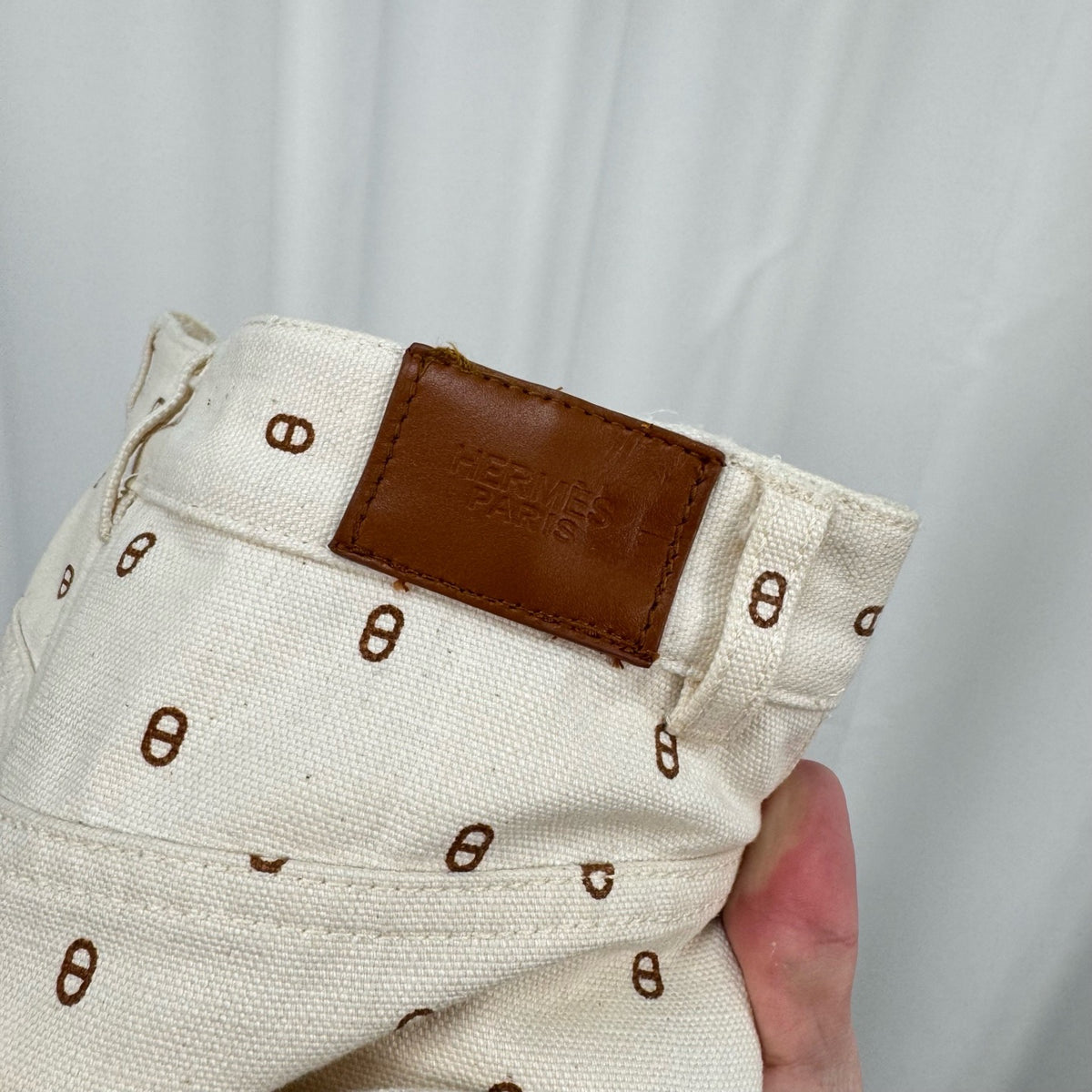 Hermès - Other - Denim - Jeans - Beige - (34)