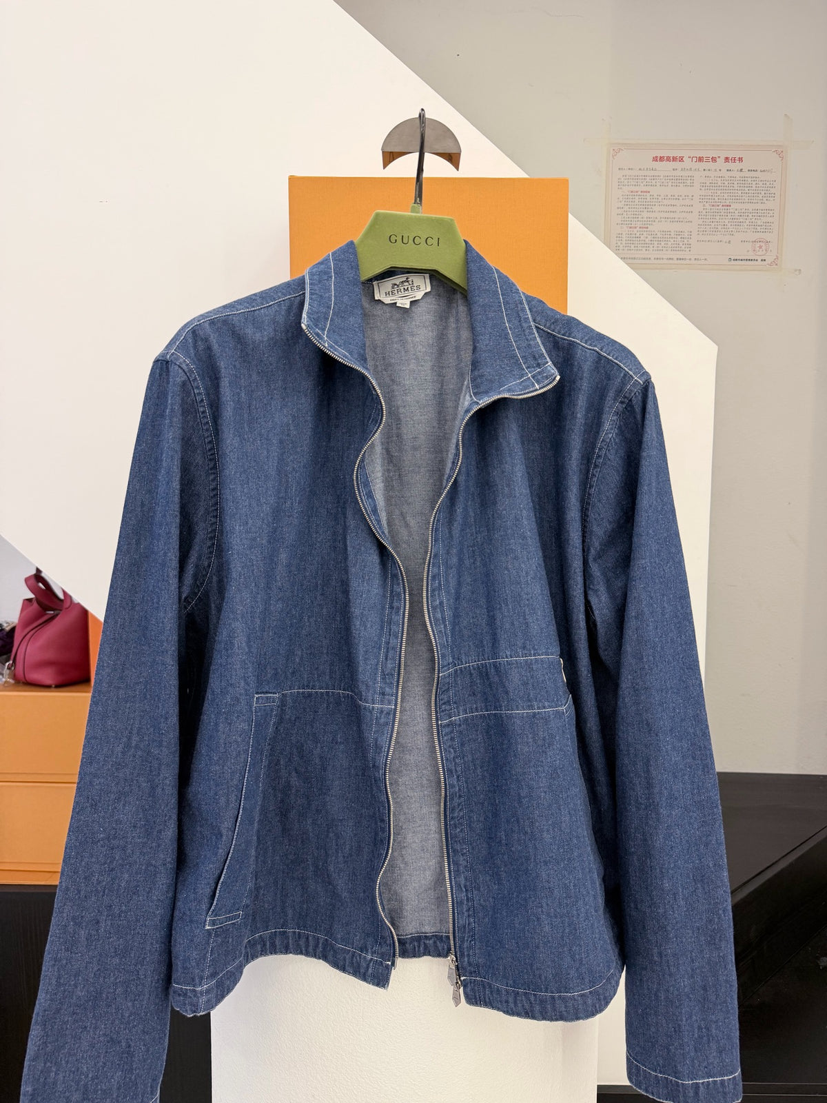 Hermès - Other - Denim - Jeans - Blue - (40)