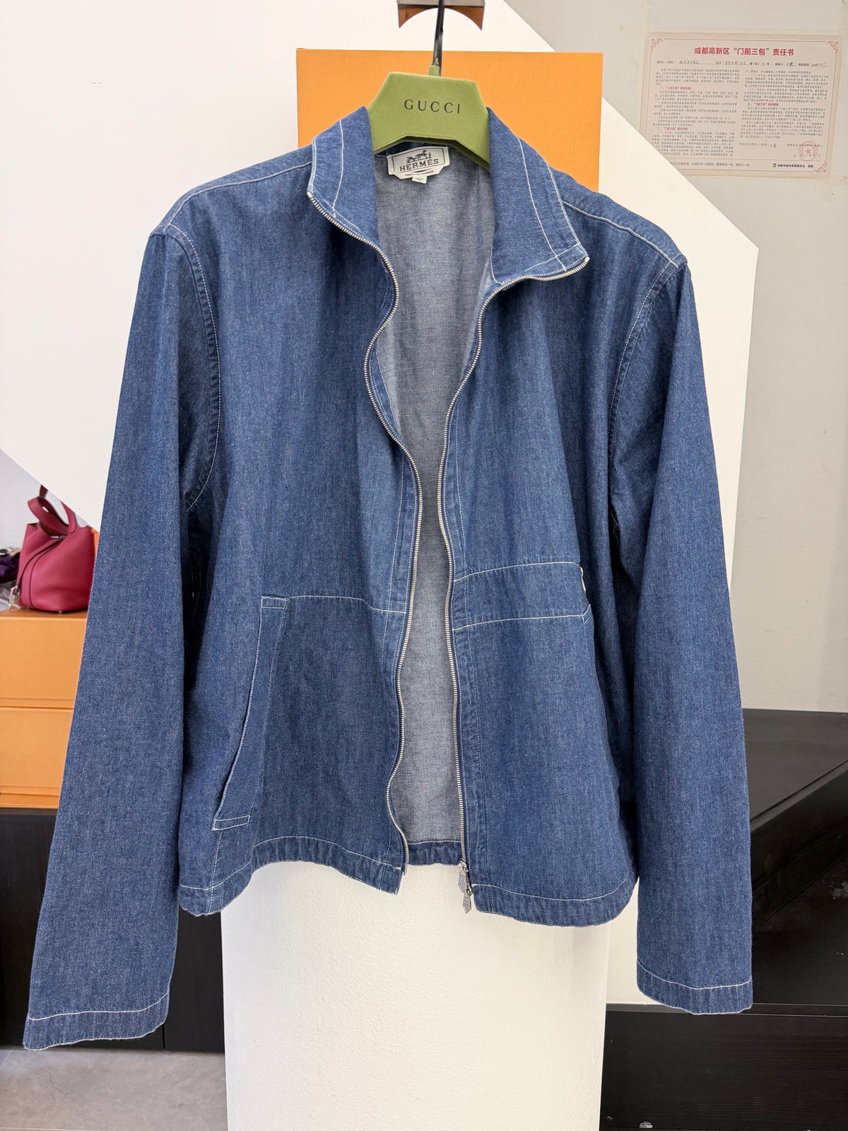 Hermès - Other - Denim - Jeans - Blue - (40)