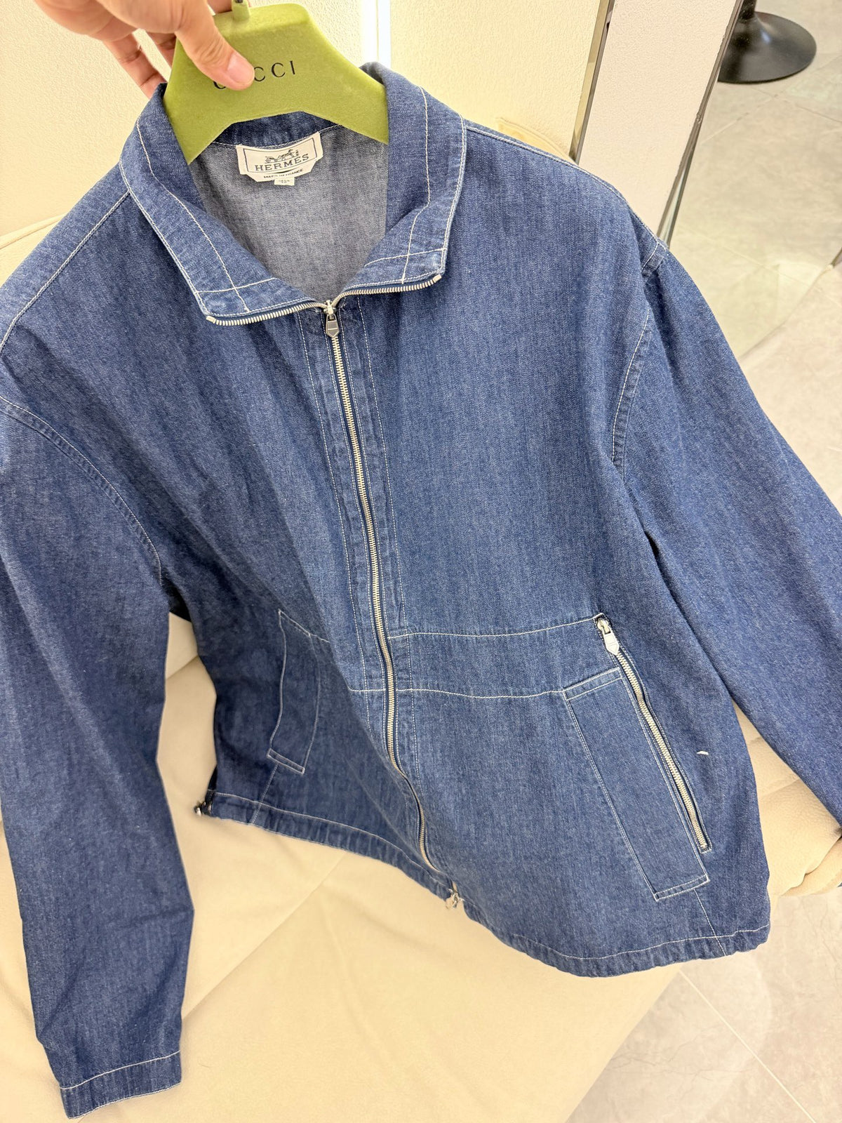 Hermès - Other - Denim - Jeans - Blue - (40)