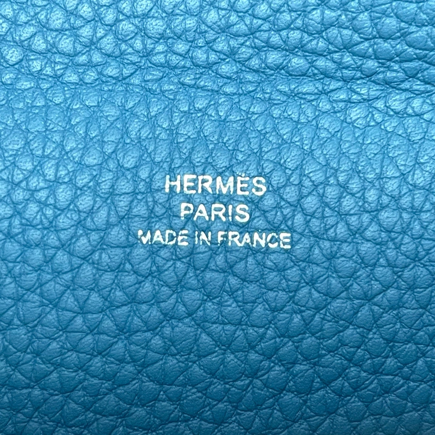 Hermès - Other - Grained leather - Blue - (mini)