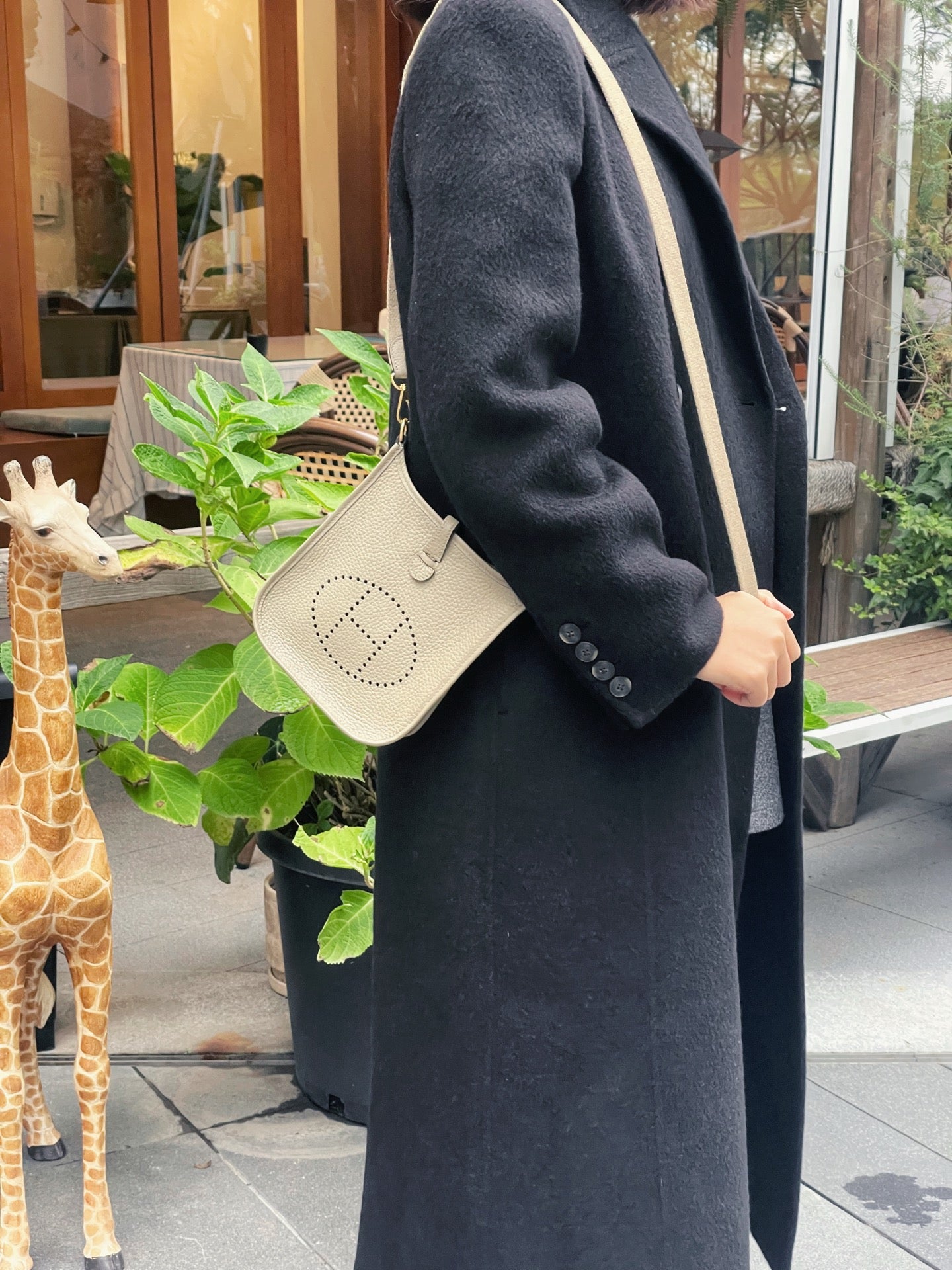 Hermes - Other - Leather - Beige - (mini)