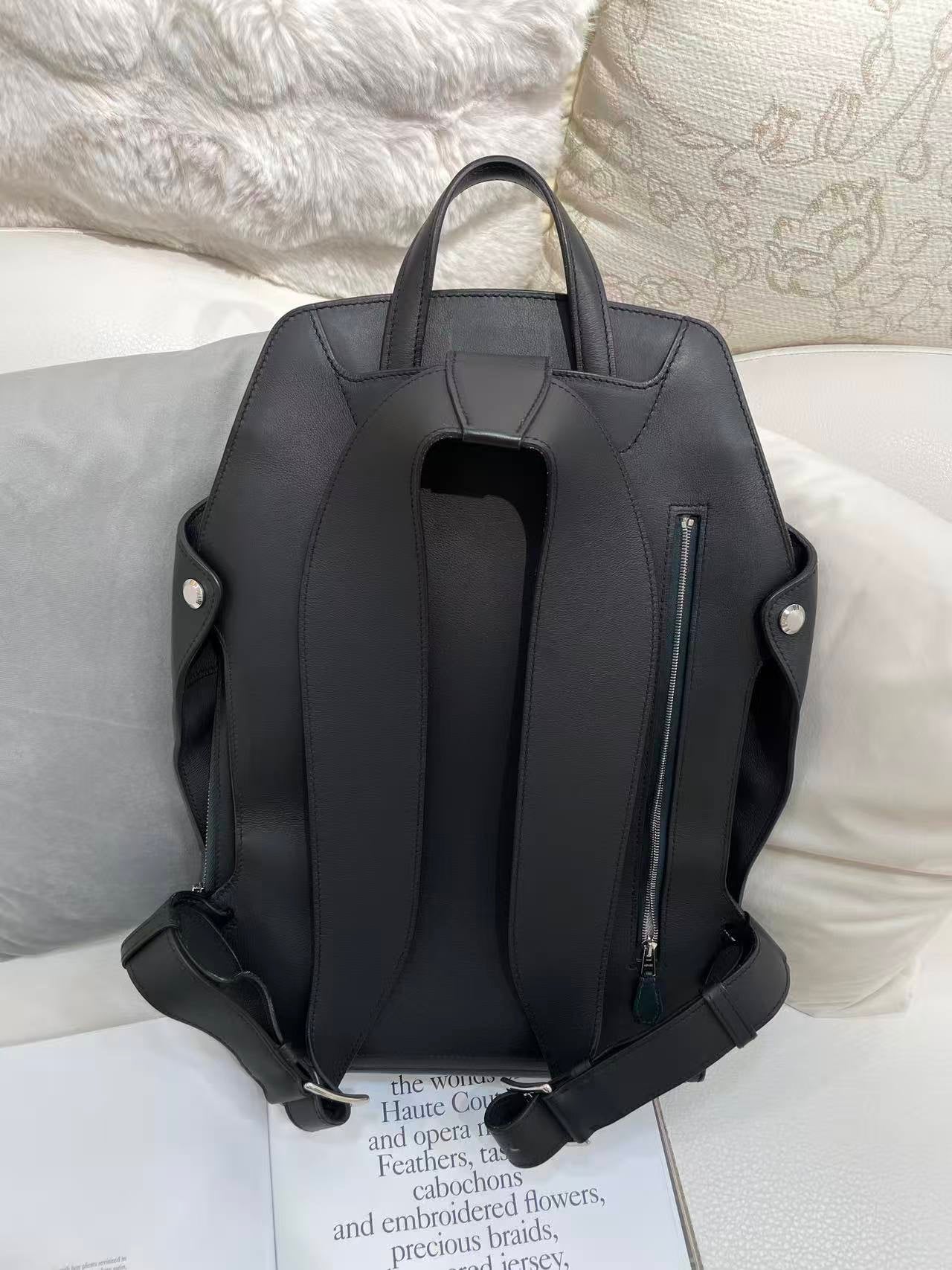 Hermes - Other - Leather - Black - (large)