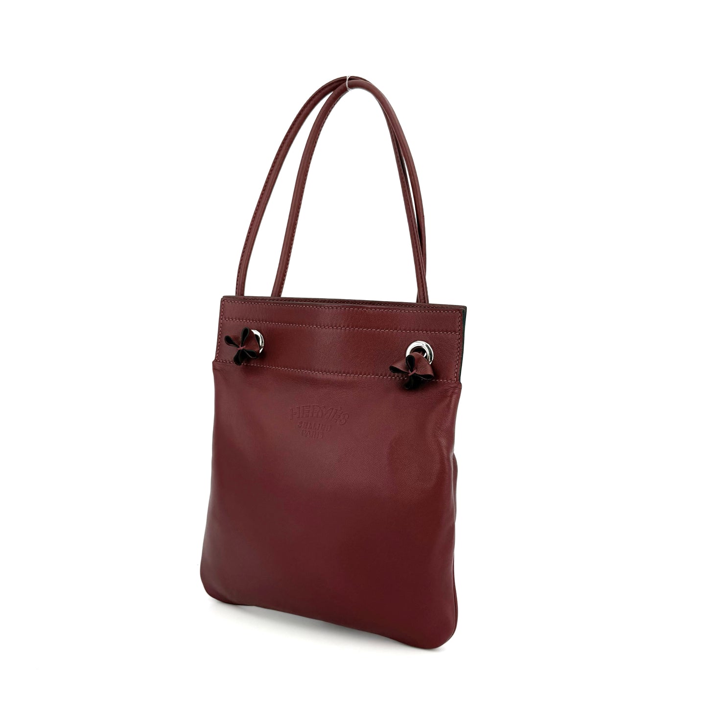 Hermes - Other - Leather - Burgundy - (mini)