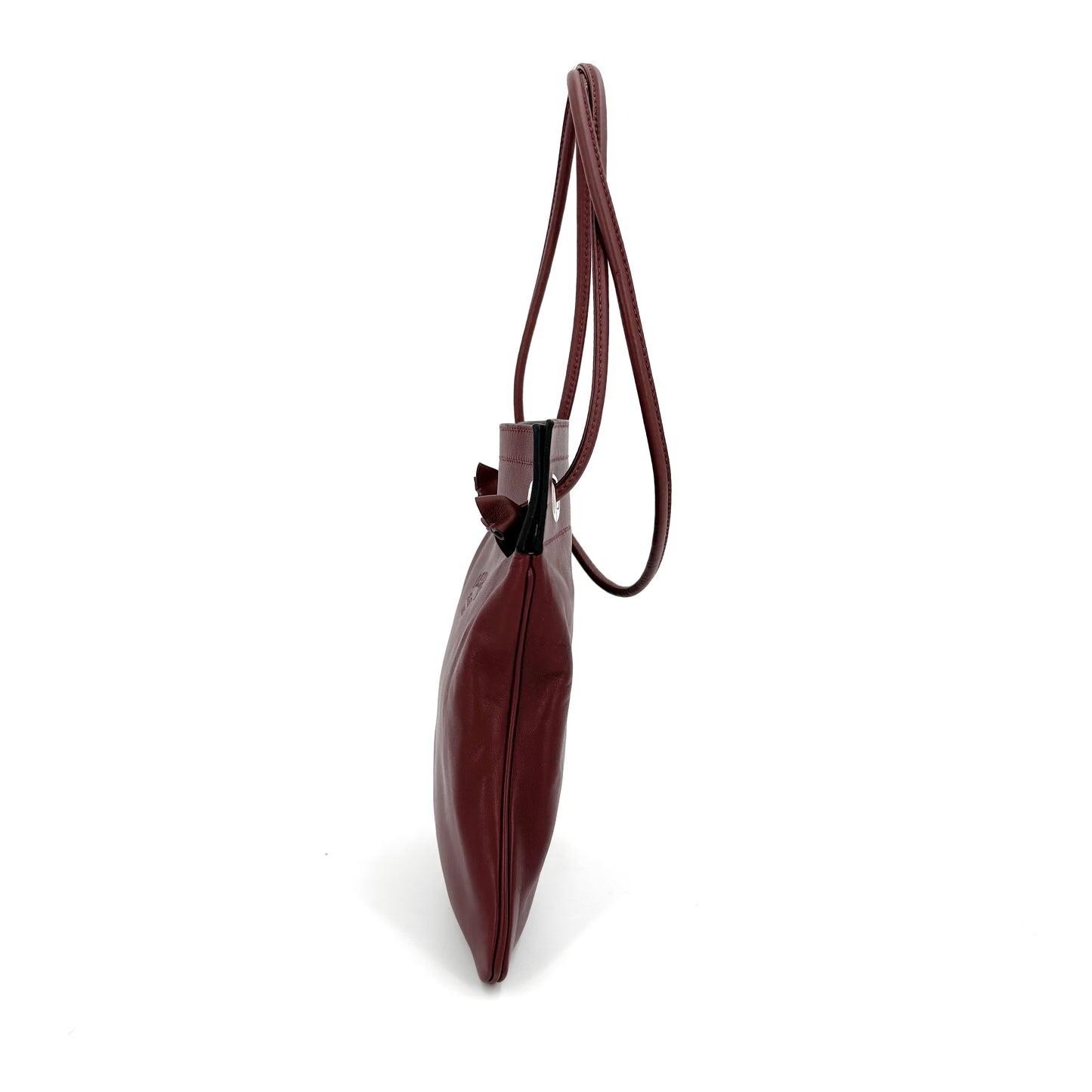 Hermes - Other - Leather - Burgundy - (mini)