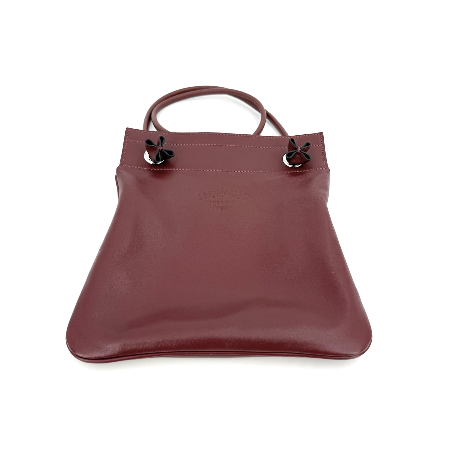 Hermes - Other - Leather - Burgundy - (mini)