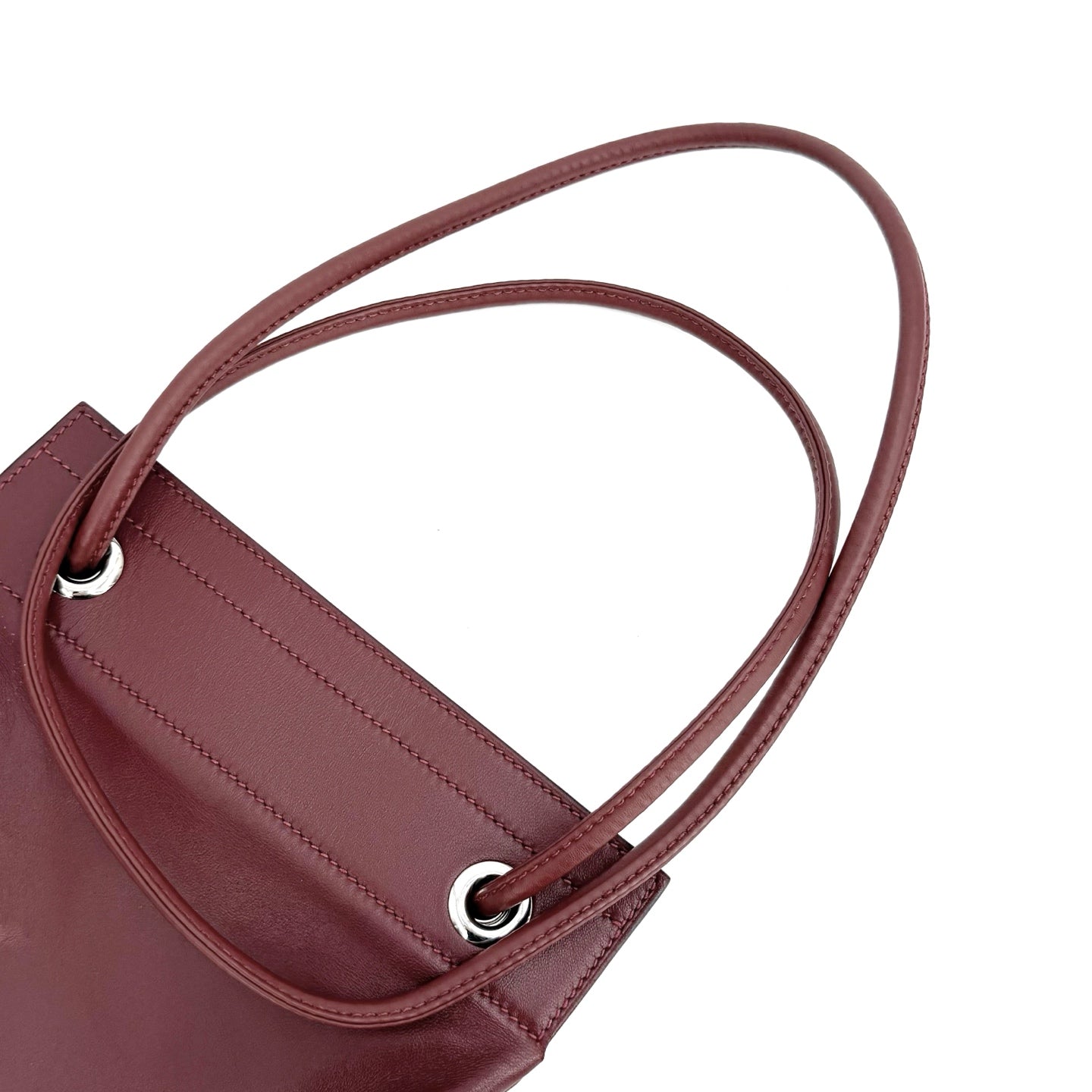 Hermes - Other - Leather - Burgundy - (mini)