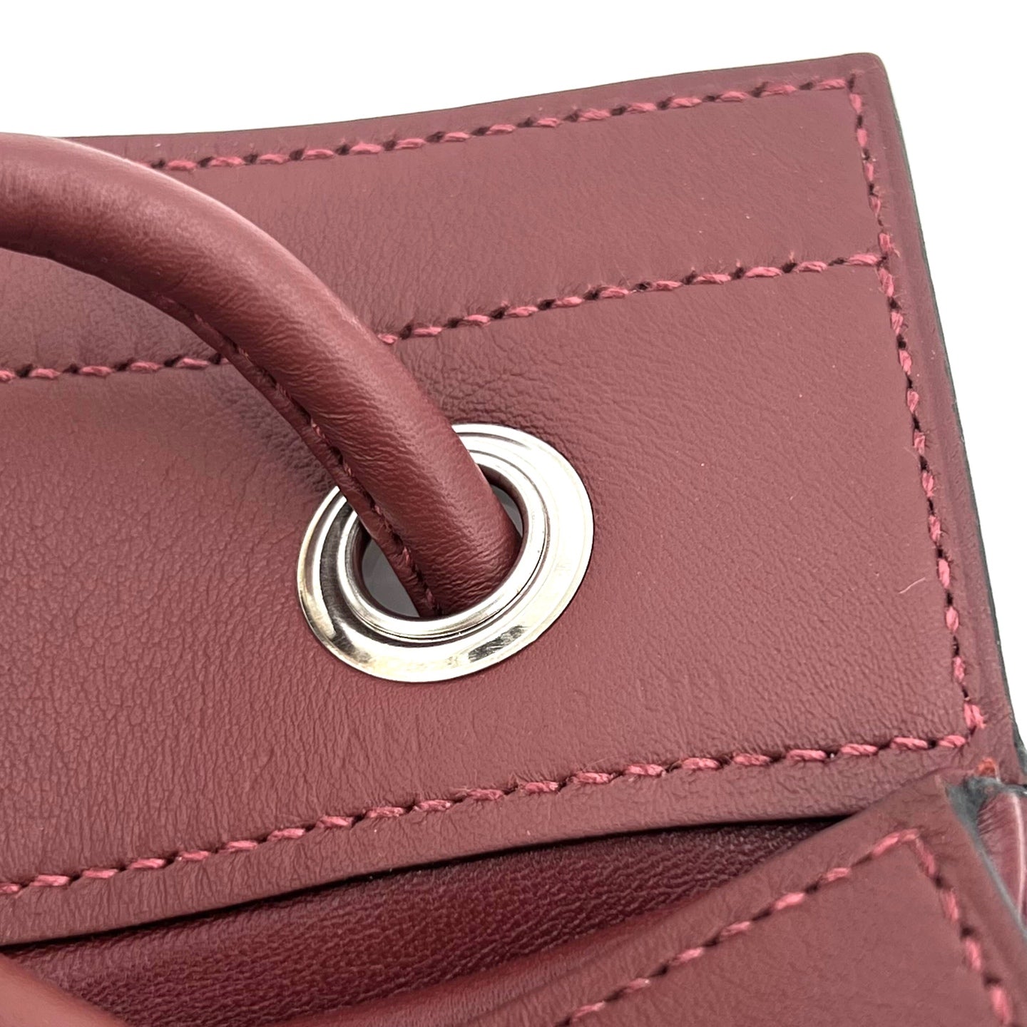 Hermes - Other - Leather - Burgundy - (mini)