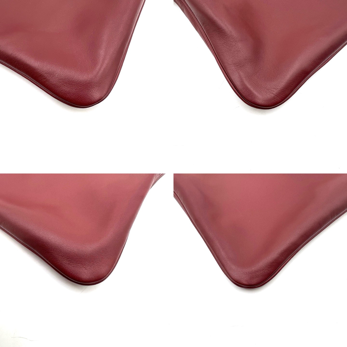 Hermes - Other - Leather - Burgundy - (mini)