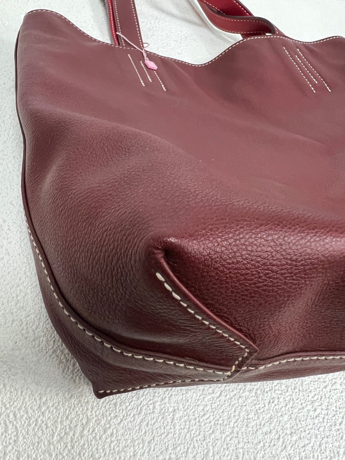 Hermes - Other - Leather - Burgundy - (small)