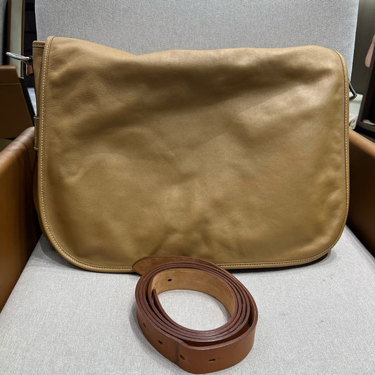 Hermès - Other - Leather - Camel - (large)