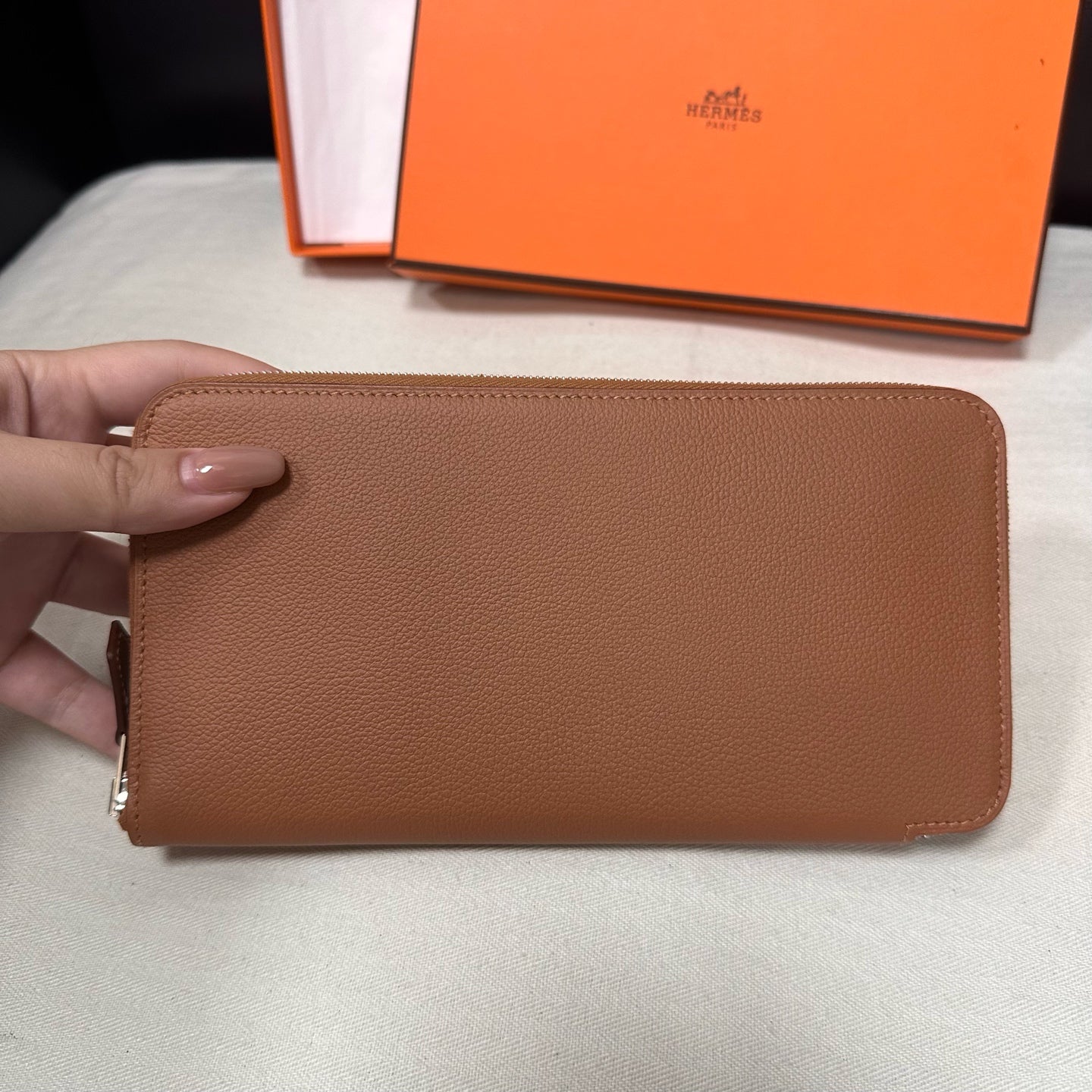 Hermes - Other - Leather - Gold - (medium)