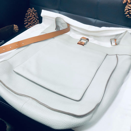 Hermes - Other - Leather - Grey - (large)