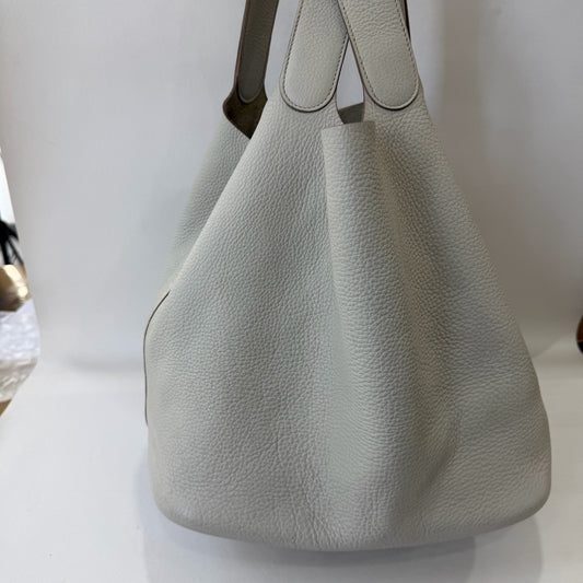 Hermes - Other - Leather - Grey - (large)