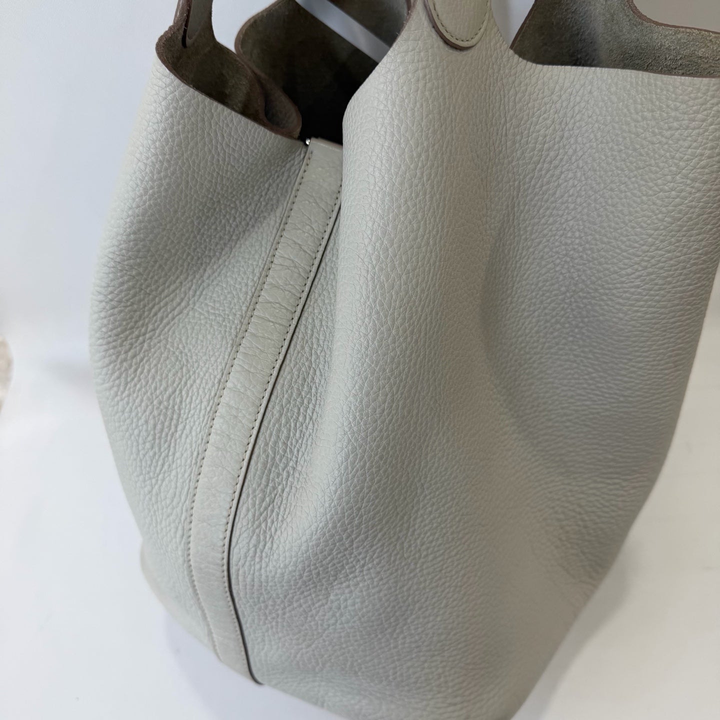 Hermes - Other - Leather - Grey - (large)