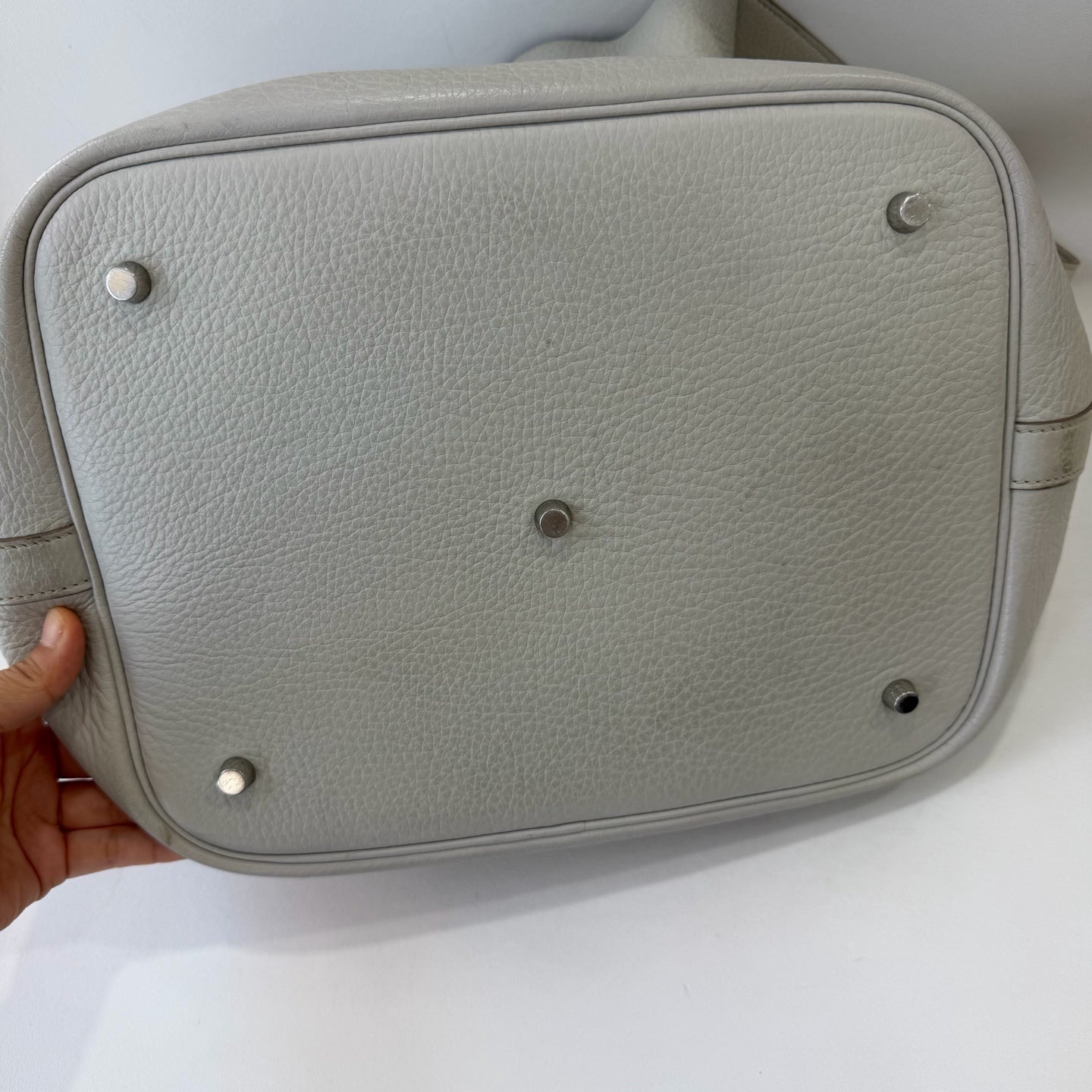 Hermes - Other - Leather - Grey - (large)