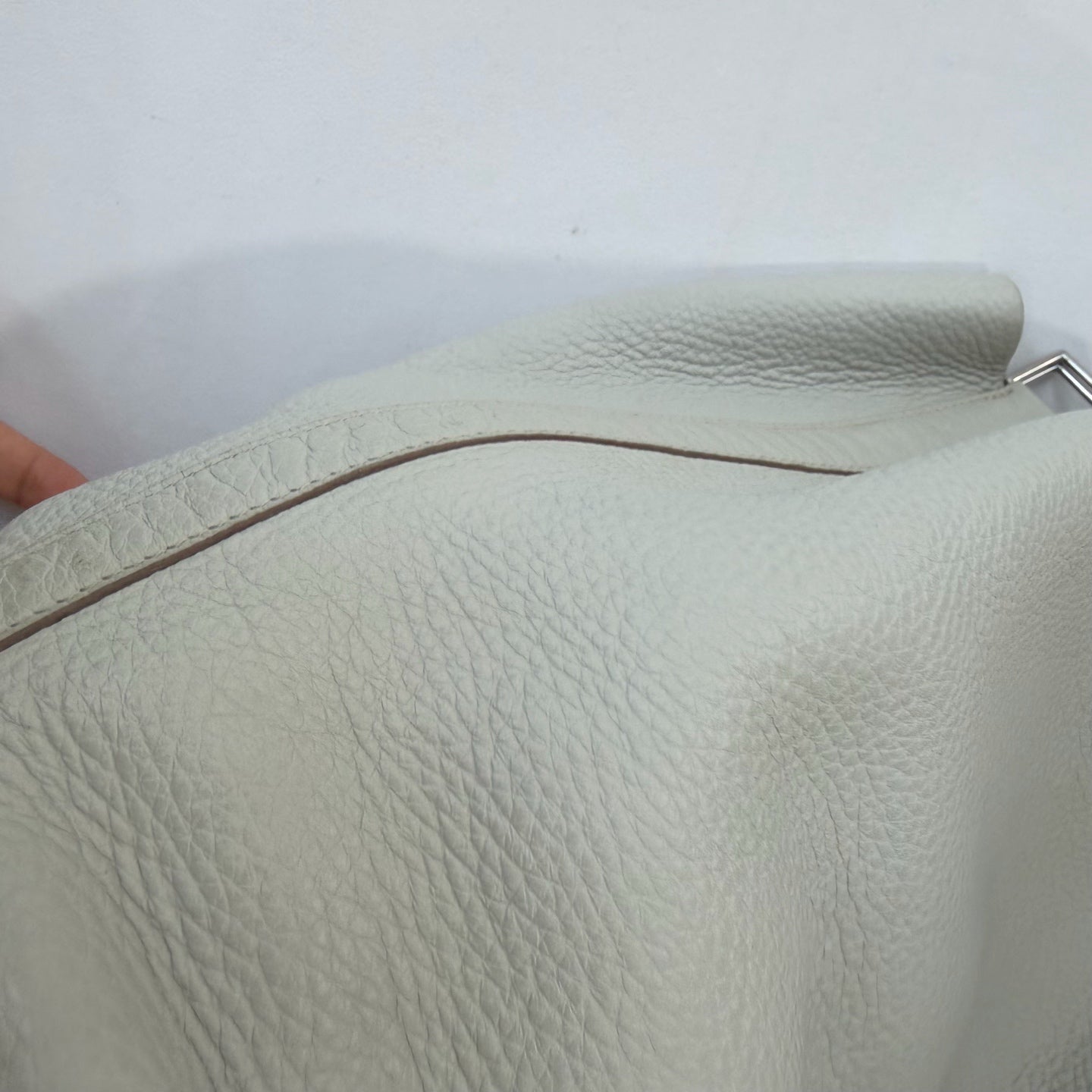 Hermes - Other - Leather - Grey - (large)