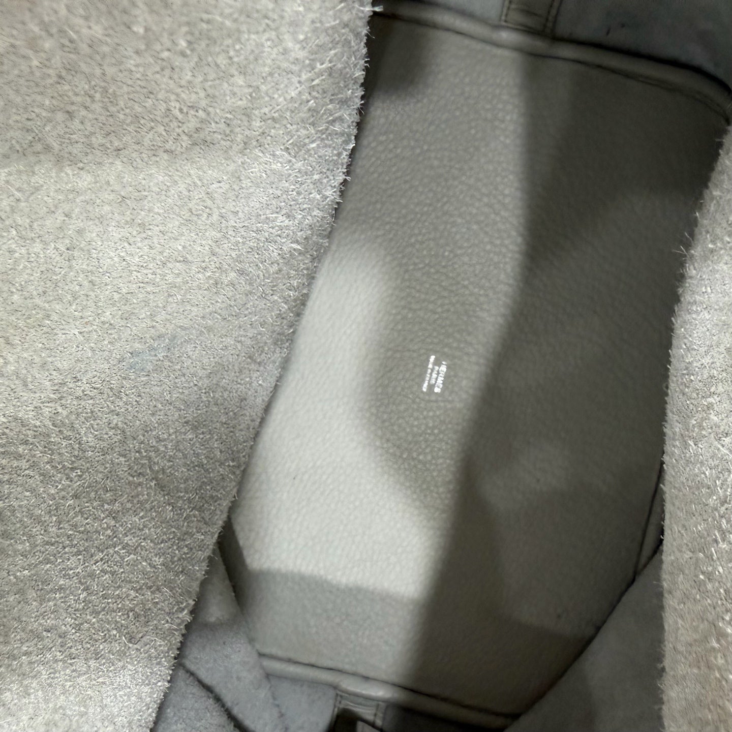 Hermes - Other - Leather - Grey - (large)